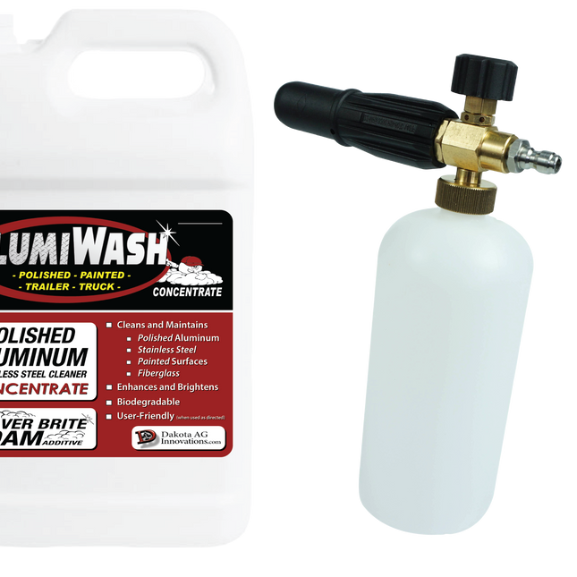 AlumiWash Power cannon Foam Package