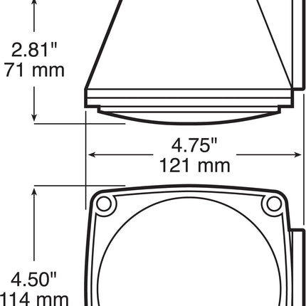 Peterson Manufacturing V440L Combination Stop and Tail Light - Left / Driver Side